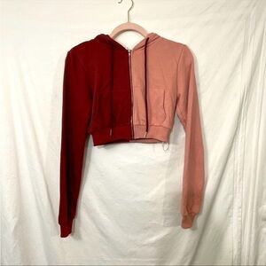 Superdown Cropped Cotton & Polyester Size XS Sweater